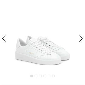 Golden Goose All White Sneakers